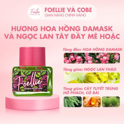 Nước hoa Foellie Eau De Fatale Rose