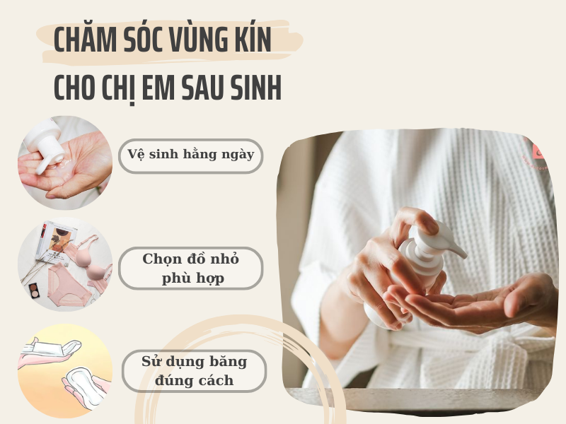 cách khử mùi hoi vùng kín sau sinh